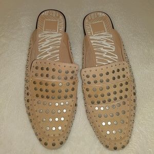 Dolce Vita maura nubuck studded mules